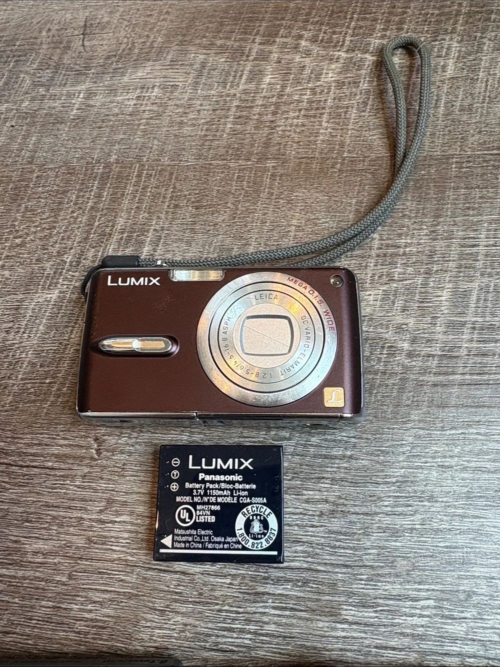 Panasonic lumix canon